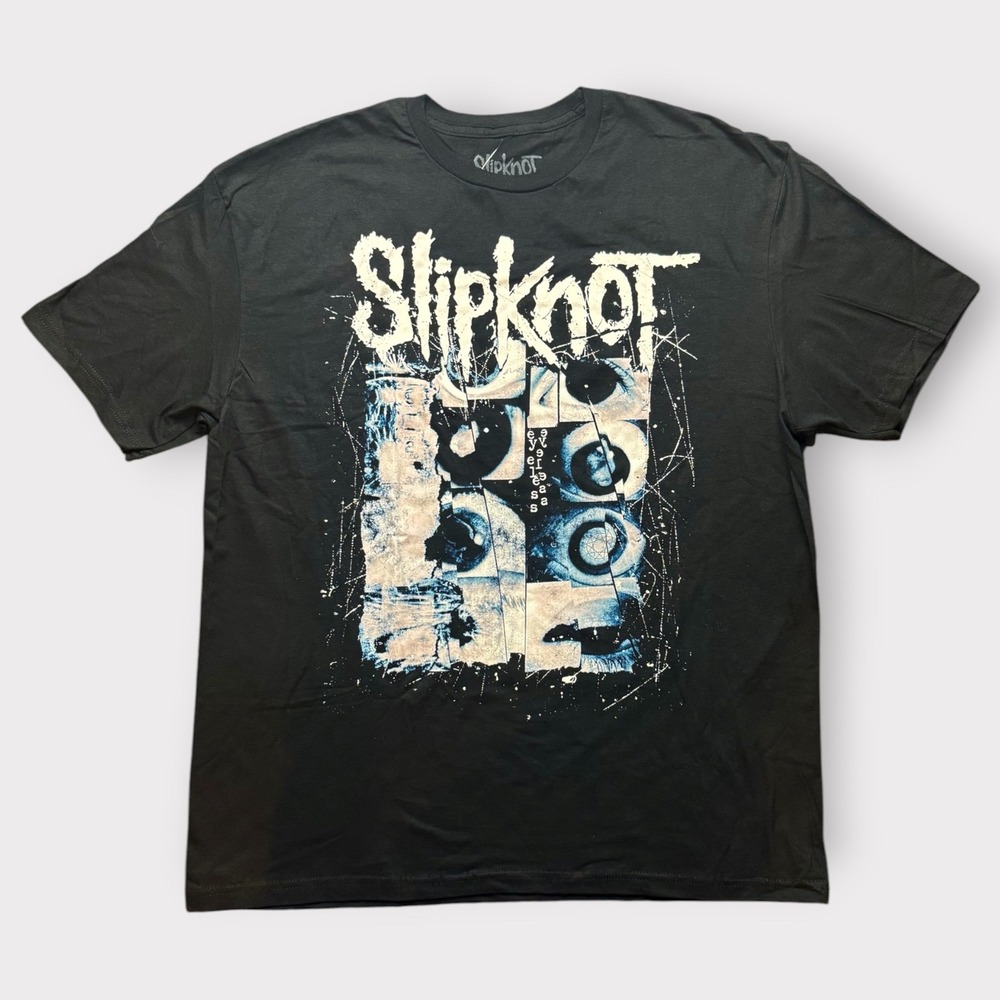 Slipknot Eyeless Graphic T-Shirt Mens XL Black 2023 Official Band Tee New